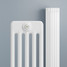 NF5-VERTICAL-5-W-TH - Infinity White 5 Column Radiator 5 Sections H2200mm X W254mm NF5-VERTICAL-5-W-TH - Infinity White 5 Column Radiator 5 Sections H2200mm X W254mm